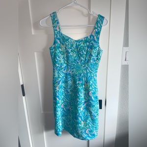 Lilly Pulitzer Del Rey Stretch Shift Dress size XXS